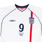 2002 Inglaterra 1a Equipación Manga Larga