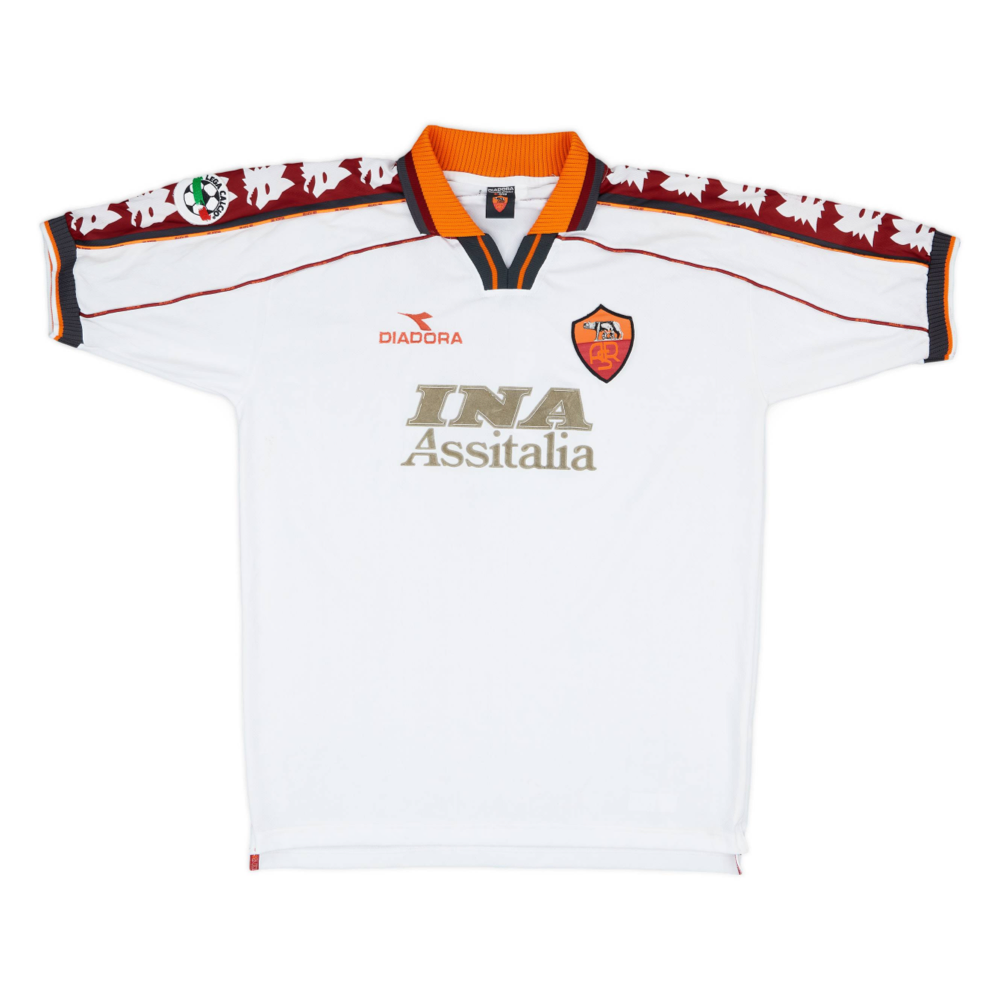1998-99 AS Roma 2a Equipación