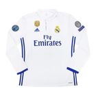 2016-17 Real Madrid CF 1a Equipación Manga Larga