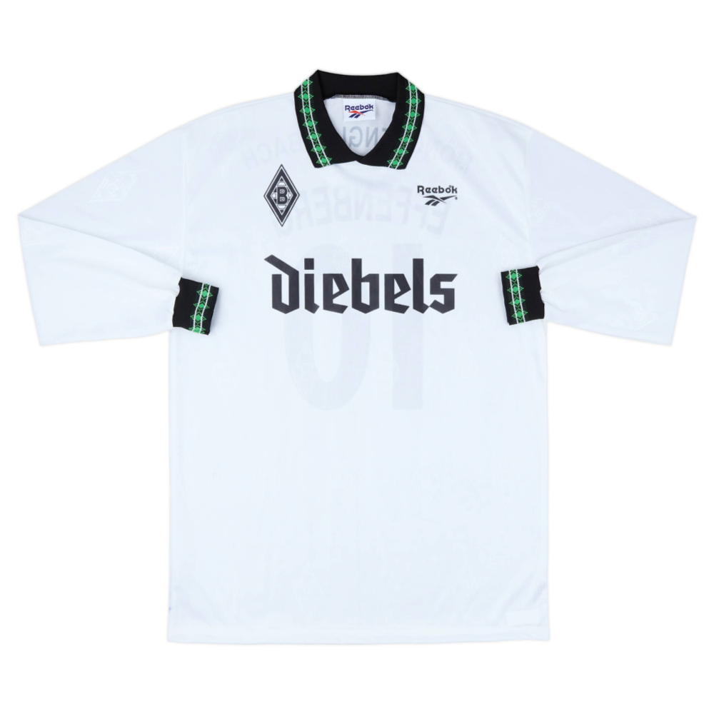 1995-96 Borussia Mönchengladbach 1a Equipación Manga Larga