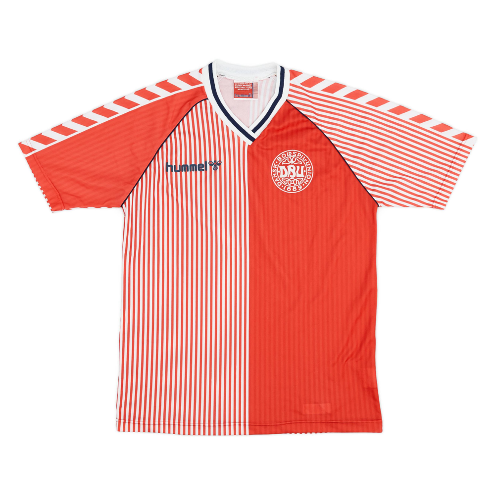 1986 Dinamarca 1a Equipación
