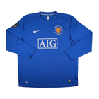 2008-09 Manchester United FC 3a Equipación Manga Larga