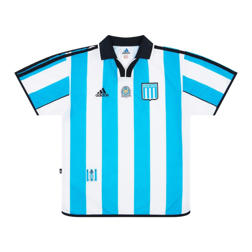 2000-01 Racing Club 1a Equipación