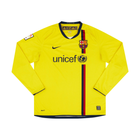 2008-09 FC Barcelona 2a Equipación Manga Larga