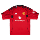 2025-26 Manchester United FC 1a Equipación Manga Larga
