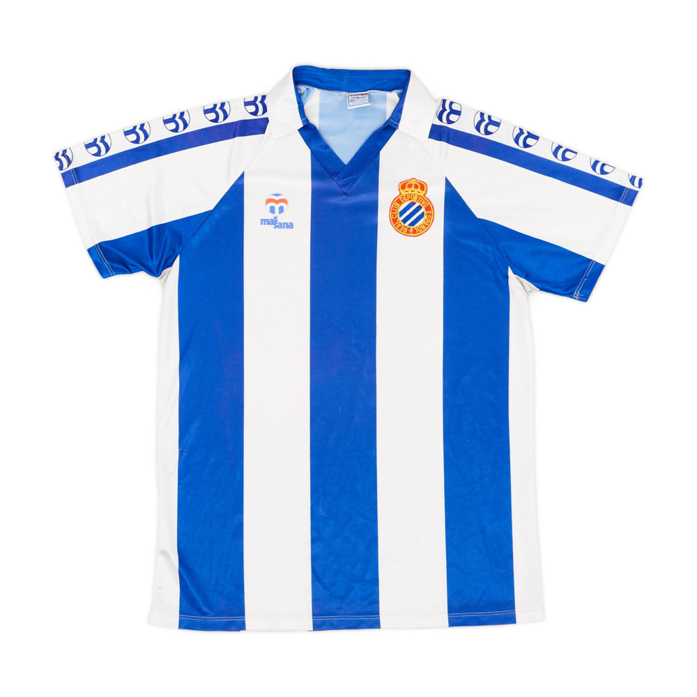 1984-89 RCD Espanyol 1a Equipación