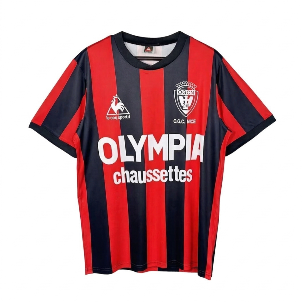 1977-78 OGC Nice 1a Equipación