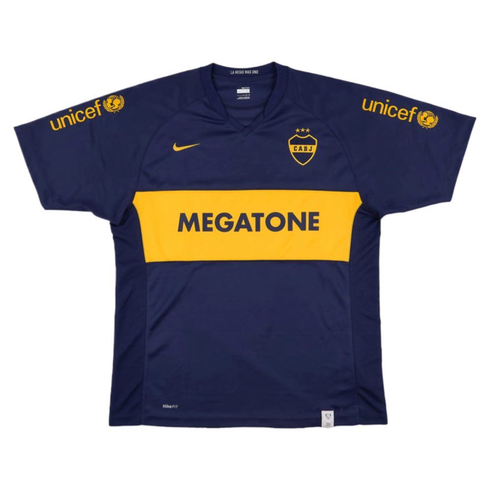 2007-08 CA Boca Juniors 1a Equipación