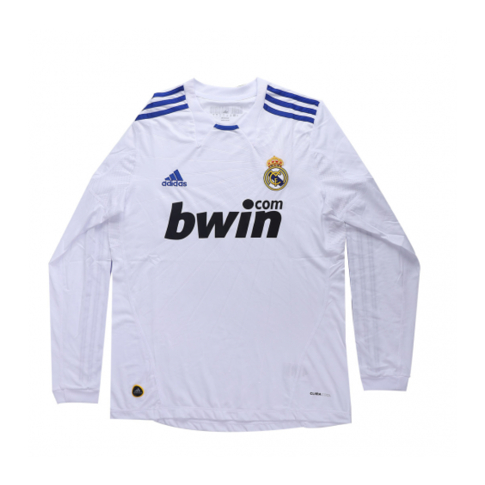 2010-11 Real Madrid CF 1a Equipación Manga Larga