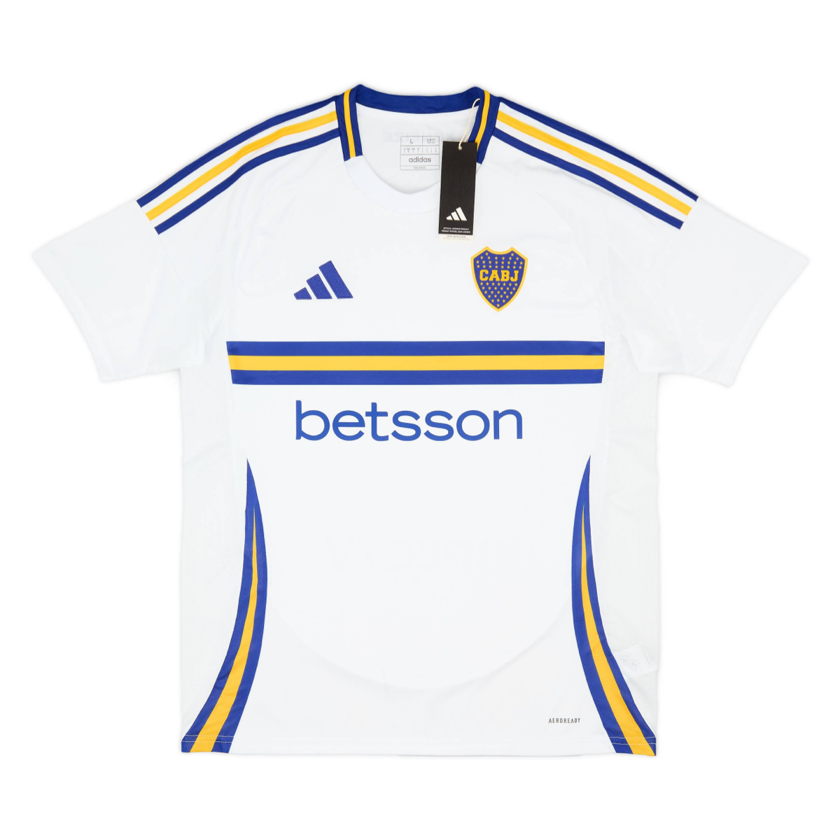 2024-25 CA Boca Juniors 2a Equipación Blanco