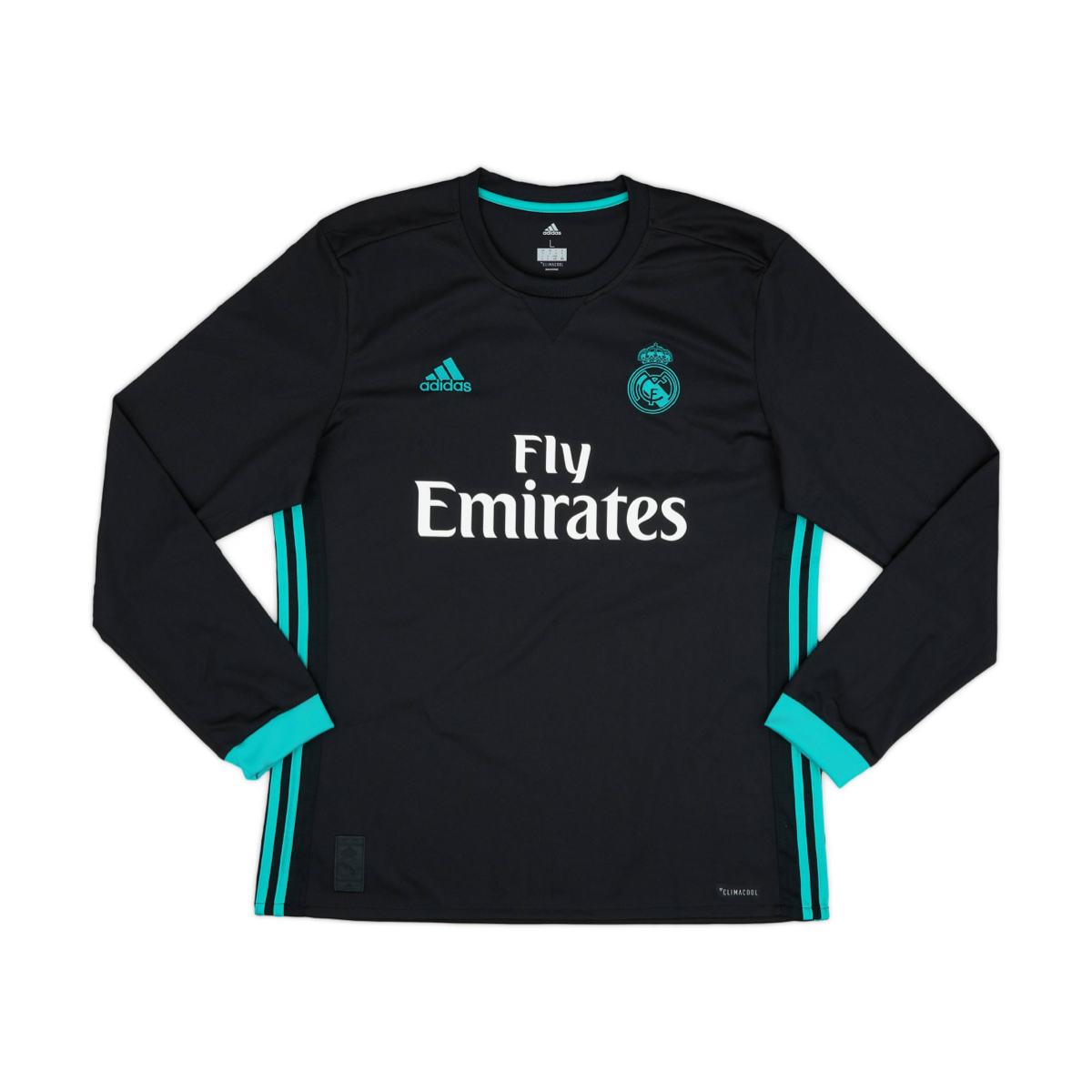 2017-18 Real Madrid CF 2a Equipación Manga Larga