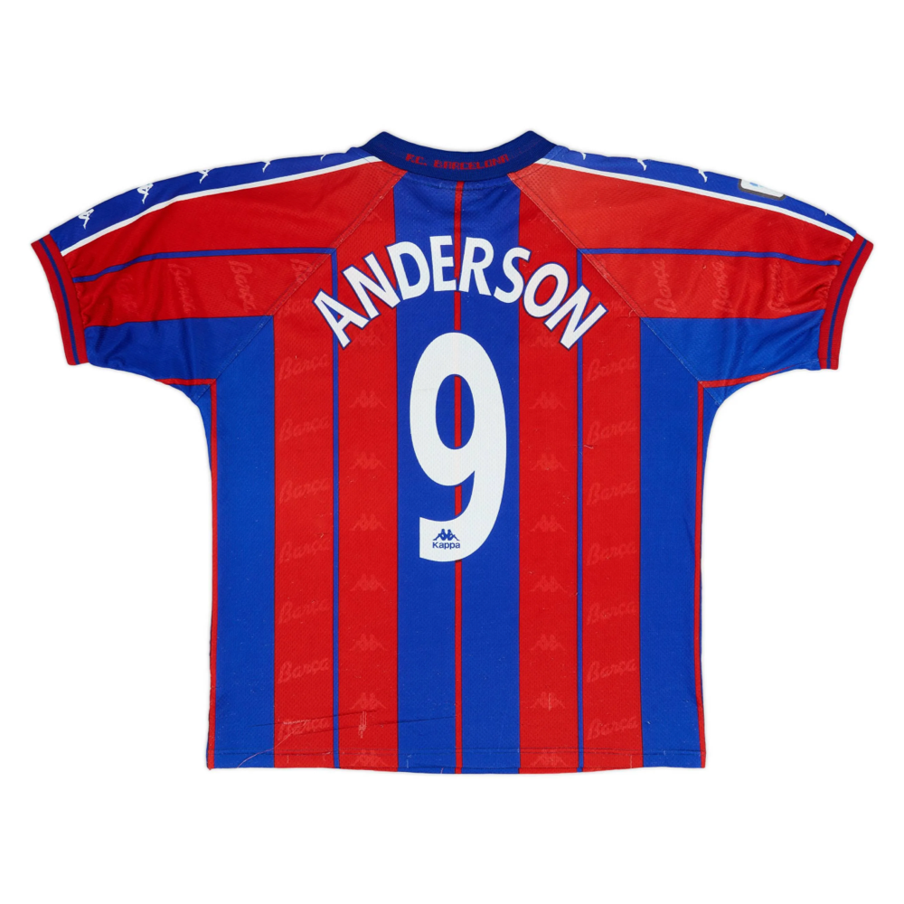 1997-98 FC Barcelona 1a Equipación