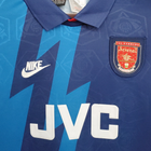 1995-96 Arsenal FC 2a Equipación Manga Larga