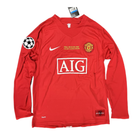 2007-08 Manchester United FC 1a Equipación Manga Larga